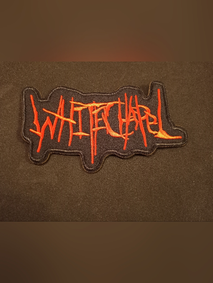 Whitechapel Embroidered Patch Applique Rock Patch Metal Patch